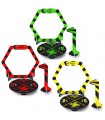 Lotto di 3 porte, 3 bandiere e 3 basi per il Piccolo Grido & Nano racer