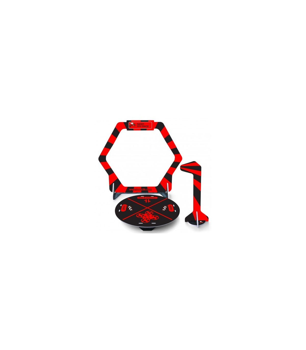 Stapel-gate -, flag - & - basis für tiny whoop