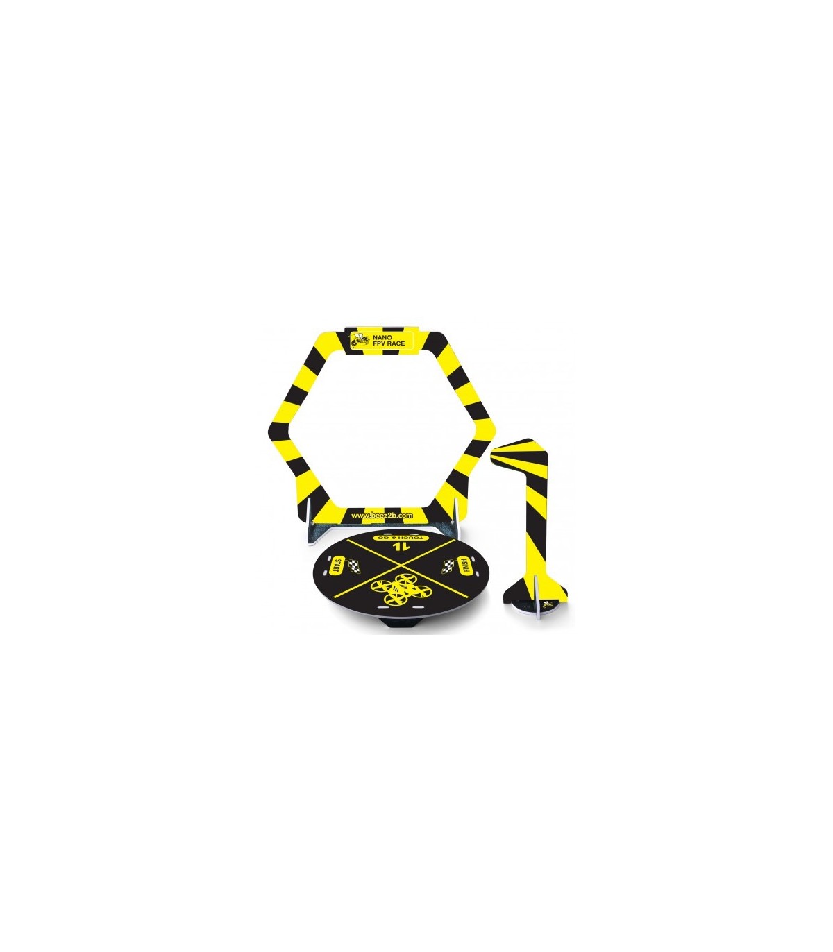 Lot of gate, flag & base for tiny whoop