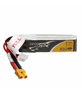 Tattu Lipo 2S 450mAh 75C 7.4V XT30