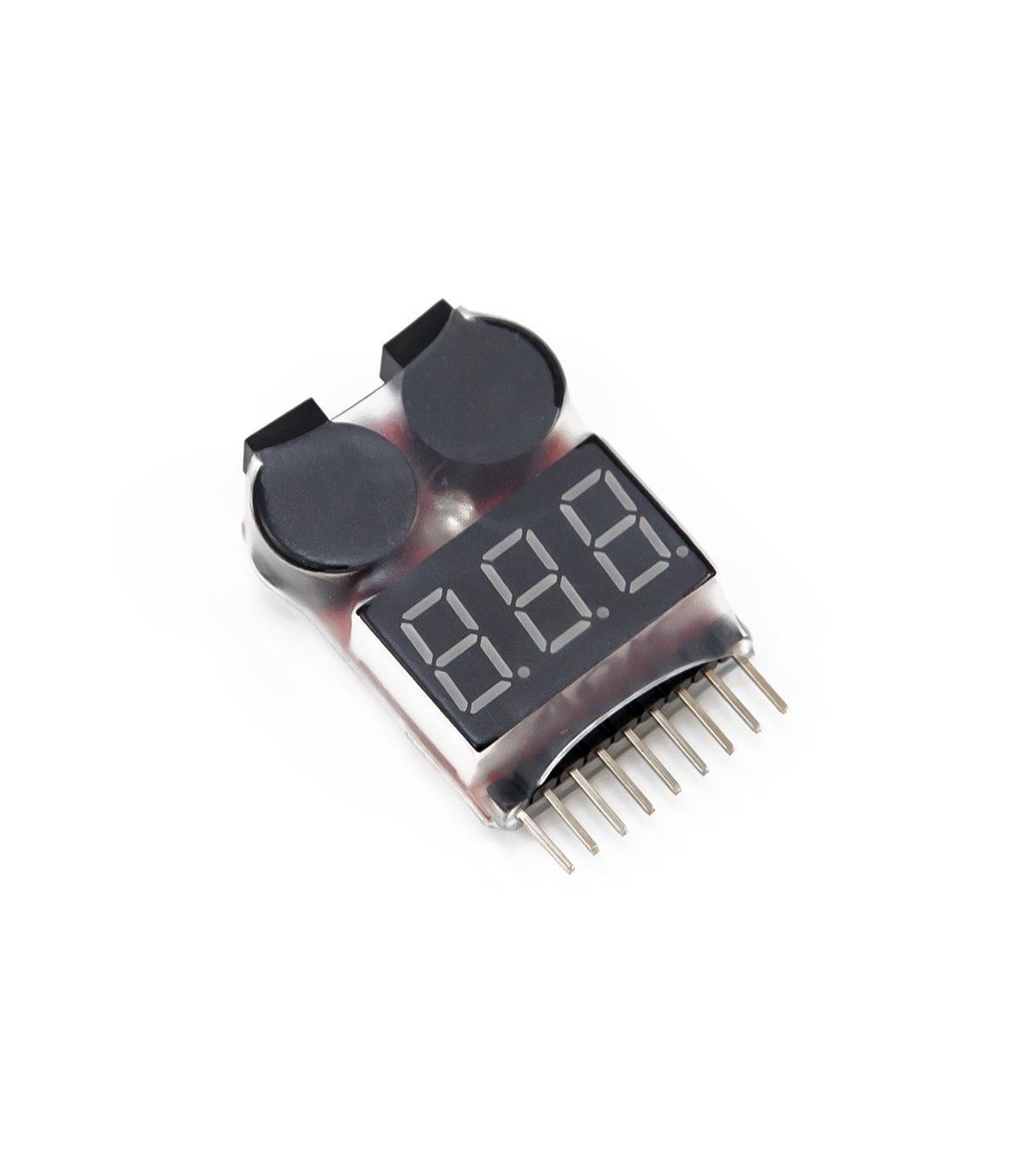 Zoemer Tester voor 1 tot 8S Lipo batterijen