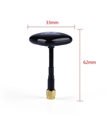 Antena Foxeer ECHO PARCHE de 5.8 GHZ 8DBI Versión de Cable