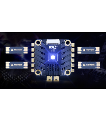 T-Motor - ESC 4-em-1 F45A - 6S - Blheli 32