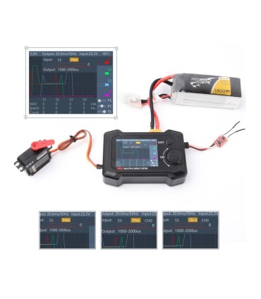 Testador de servo ST8 RC KIT de ferramentas