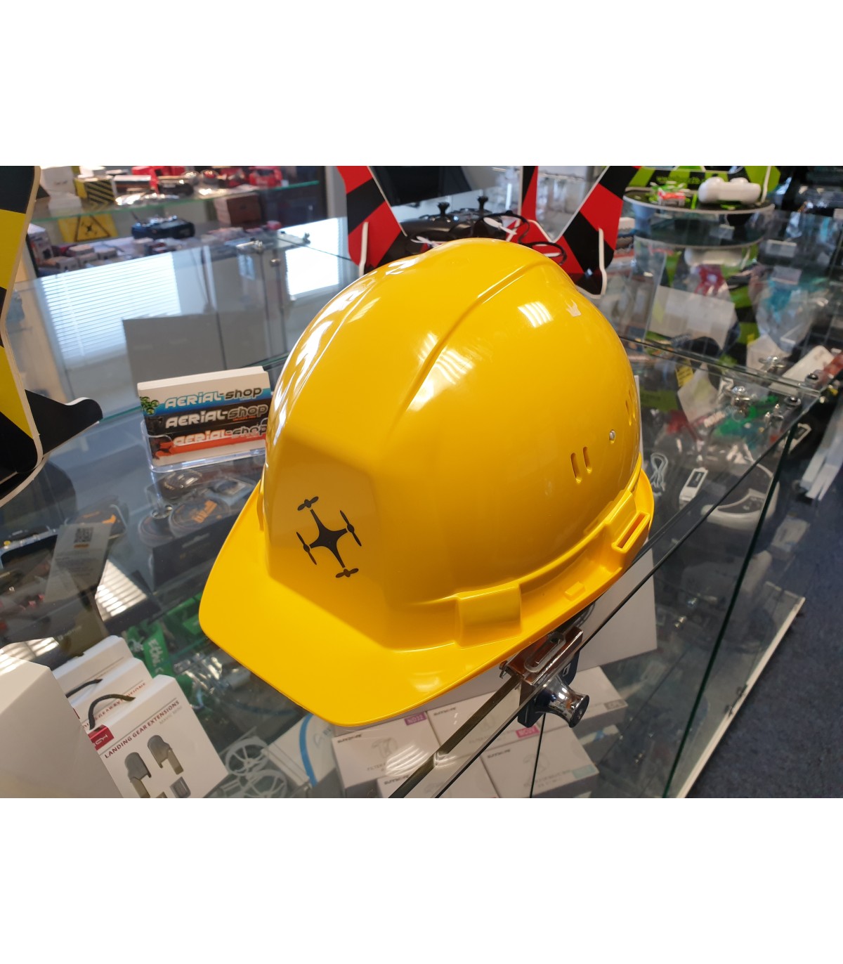 Helmet télépilote drone
