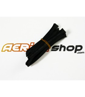Tubo de encolhimento térmico Ø8mm / 4mm preto
