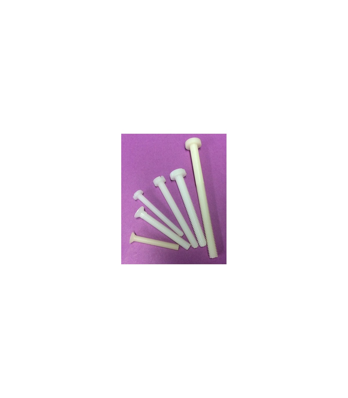 Screw wet nylon M4 x 40 mm 10 pieces