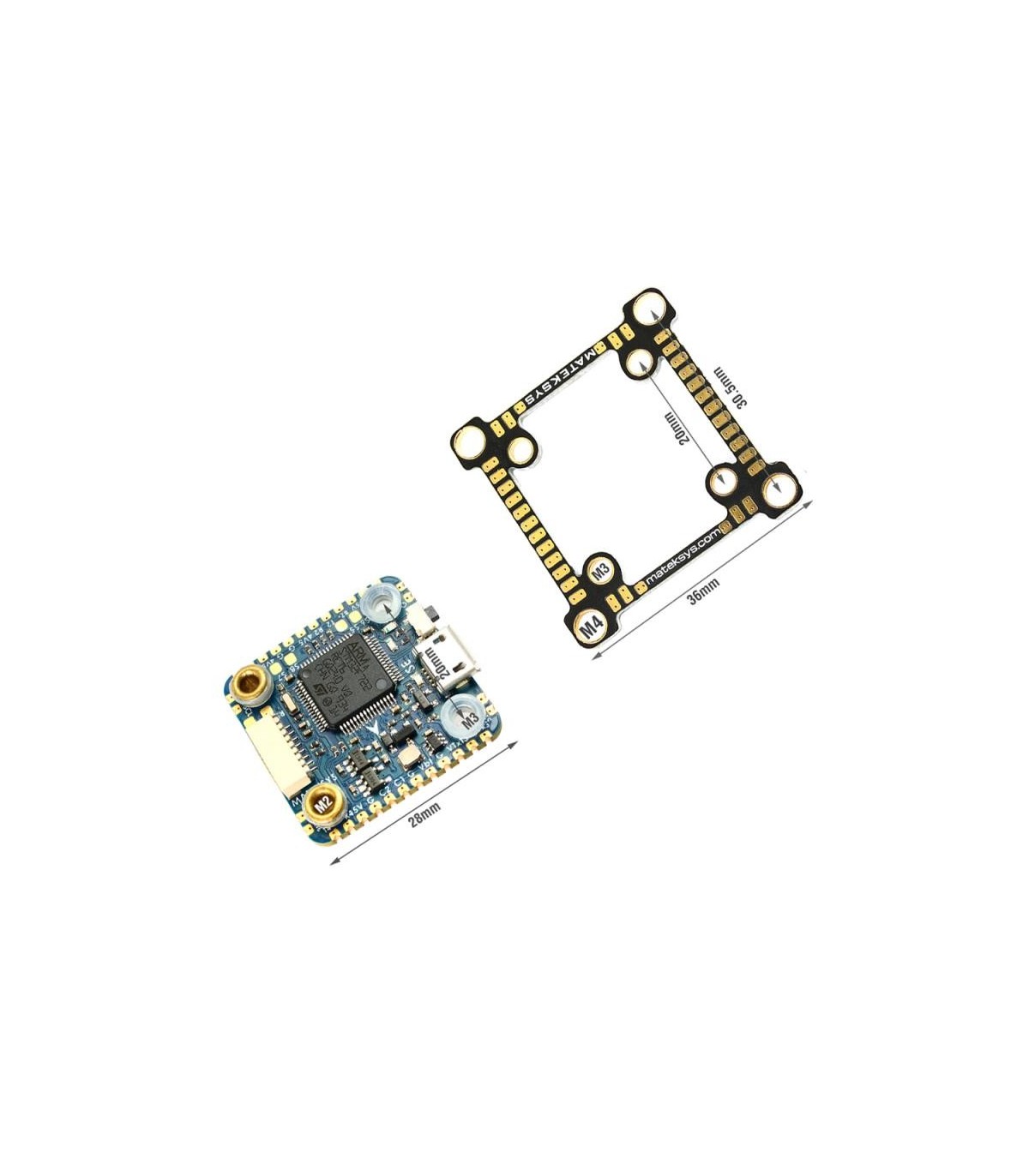 Controlador de Vuelo F722-MINI SE