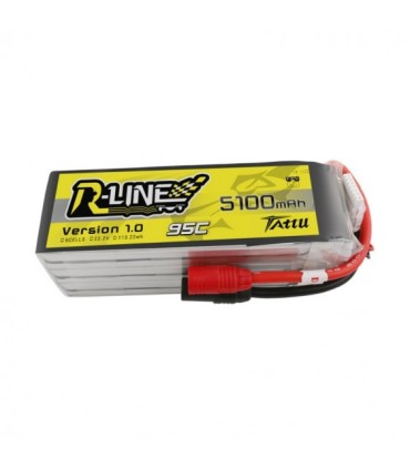 Lipo Tattu 6S 5100 mAh 95C