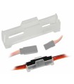 Safety clips for servo sockets (by 5) Multiplex