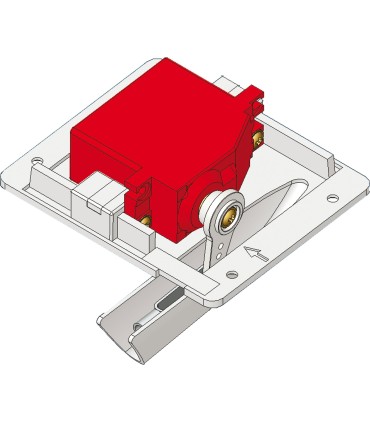 MPX UNIVERSAL S servo mount per pair (left/right)