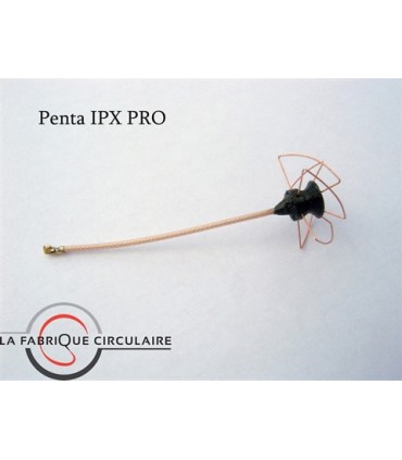 Antenna Penta IPX Pro LaFabriqueCirculaire 5.8 GHz con polarizzazione circolare RHCP