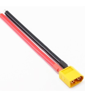 Connettore XT60 su cavi AWG14 a 10 cm