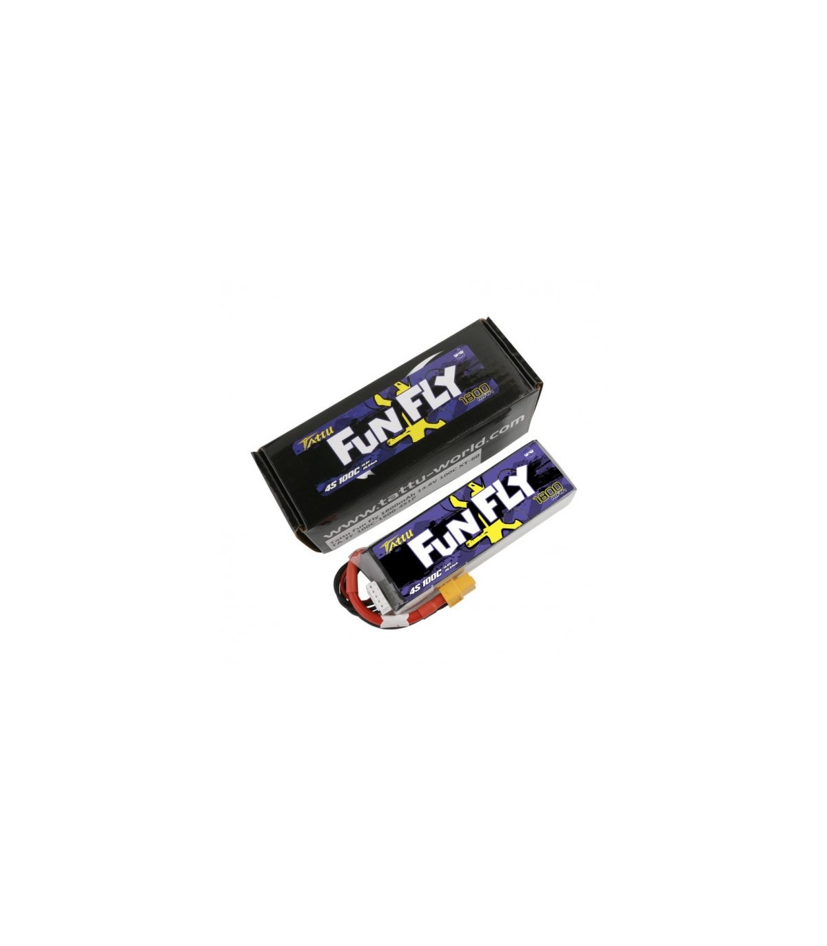 Tattu FunFly 4 S 1800 mAh 100C Lipo batteria
