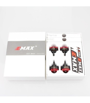 Combo 4 motores EMAX RS 2205S 2600KV e 4 ESC Bala 30A