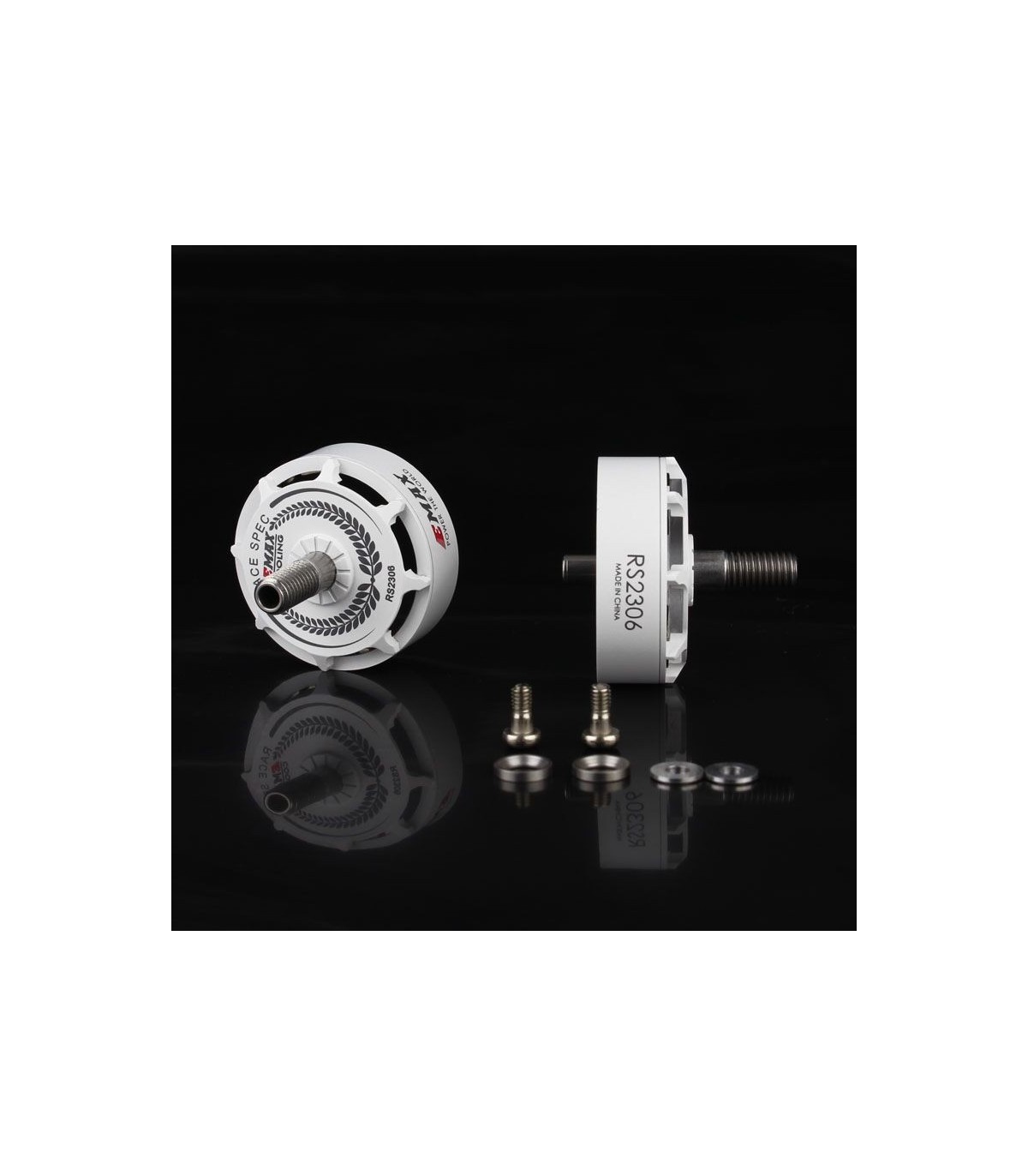 Gaiola de substituição para Emax RS2306 2400 KV motor Branco