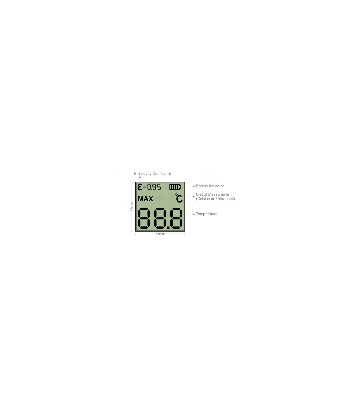 ITP380 SkyRC Infrared thermometer