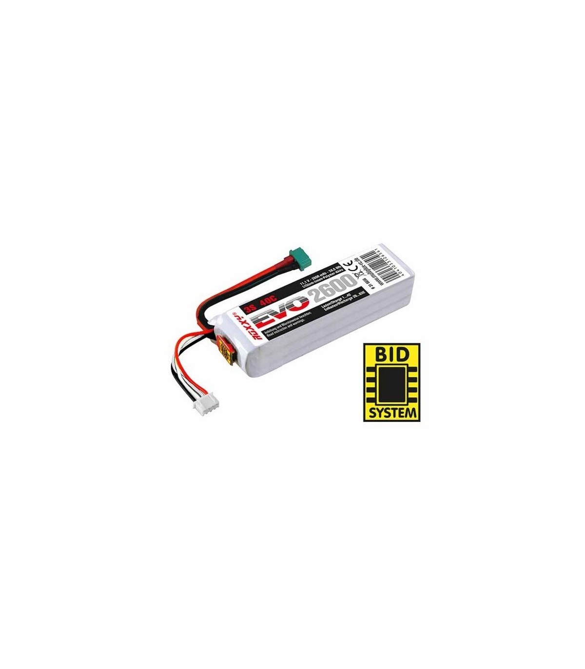 Batterie Lipo ROXXY EVO 3S 2600mAh 40C
