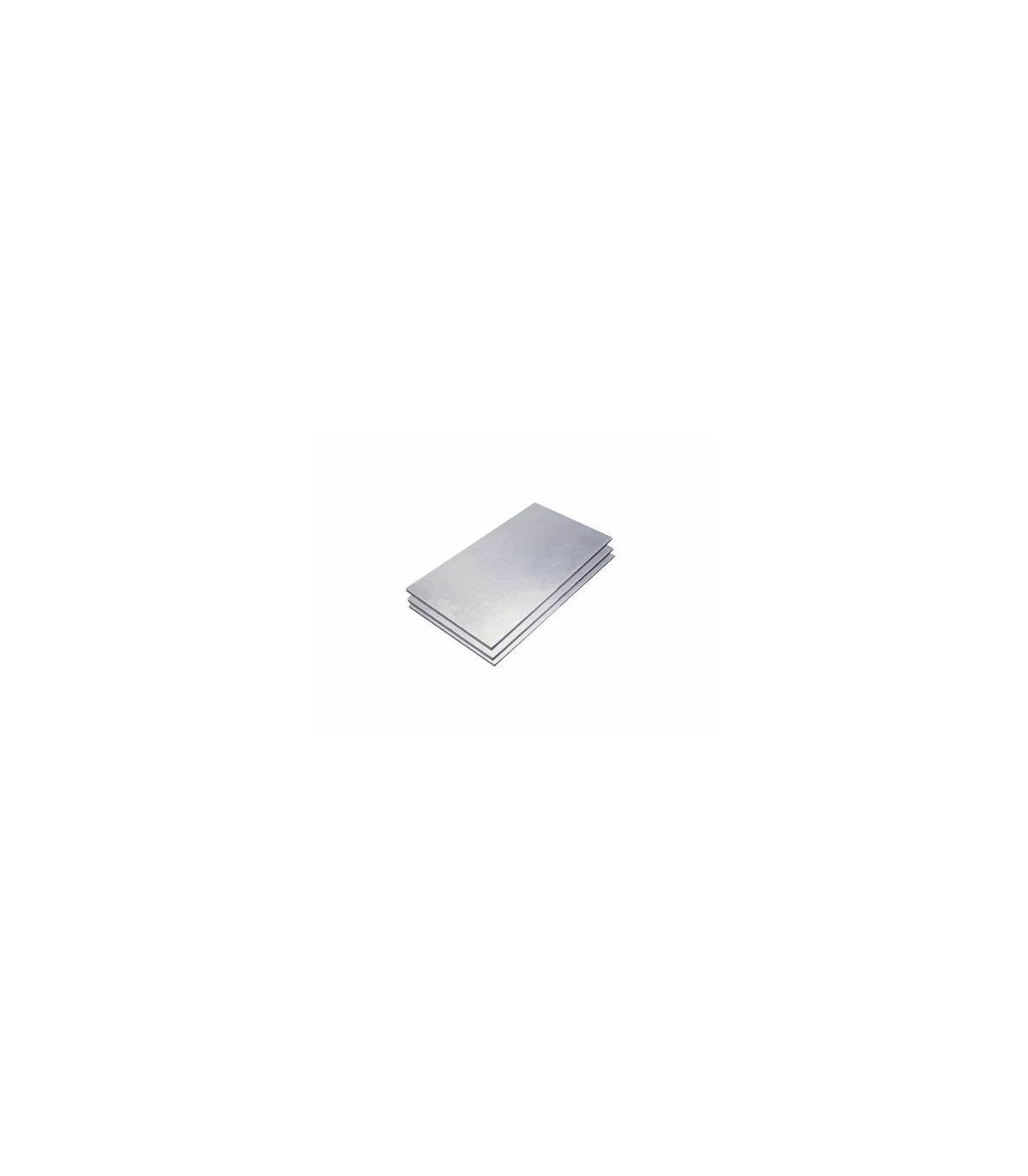 Raw smooth steel sheet