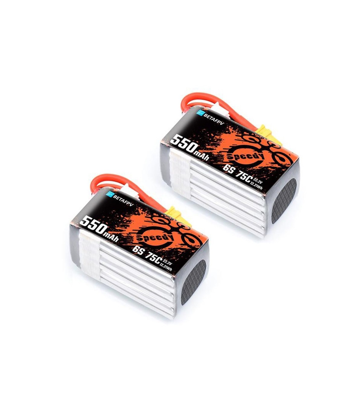 Batterie BETA FPV 6S 550mAh 75C (par 2)