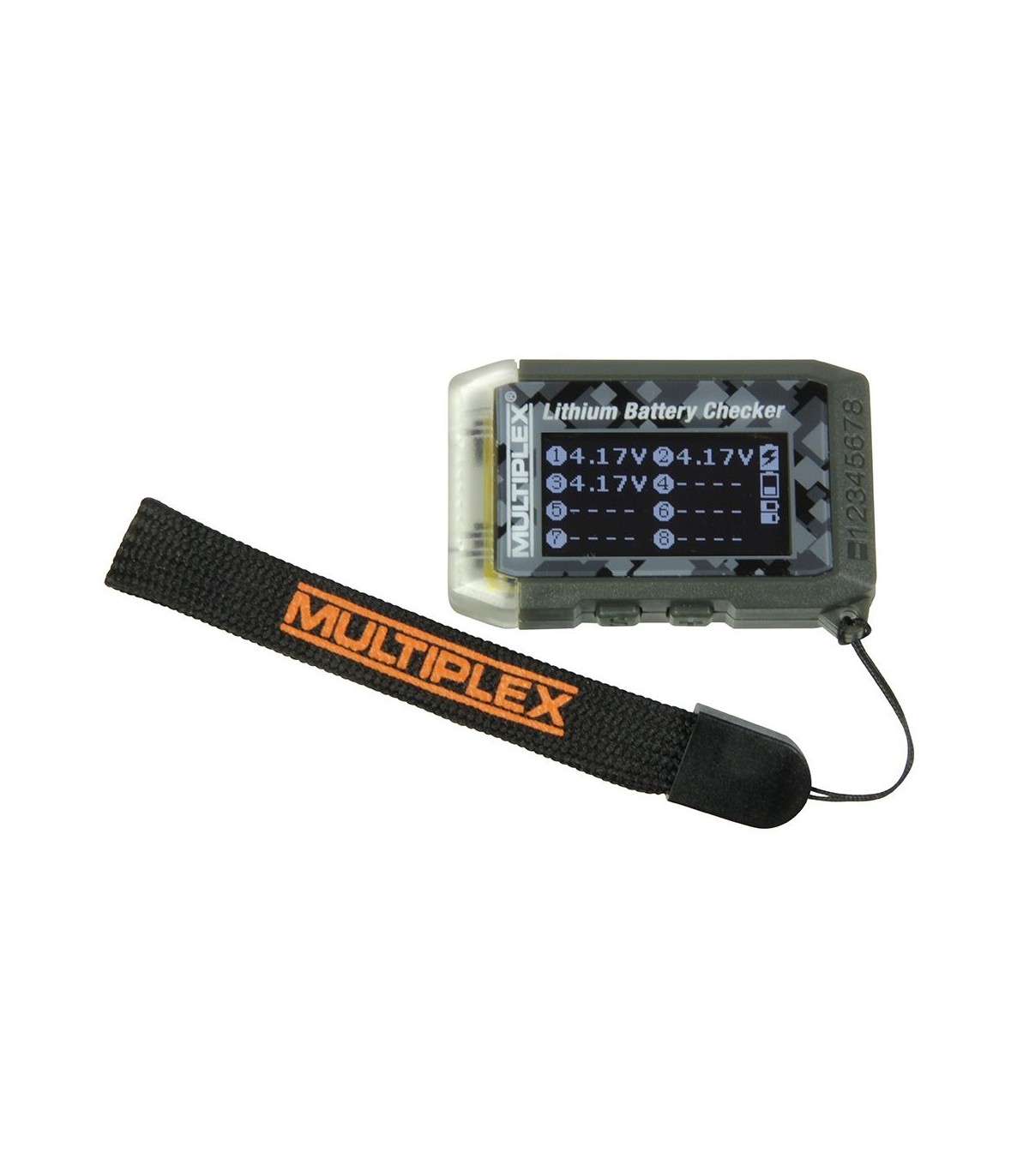 Mutliplex battery tester + location