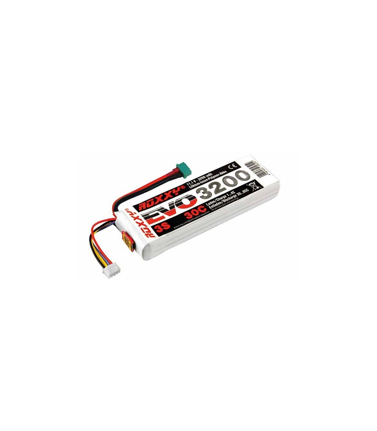ROXY EVO 3 S 3200 mAh 30C Lipo batteria