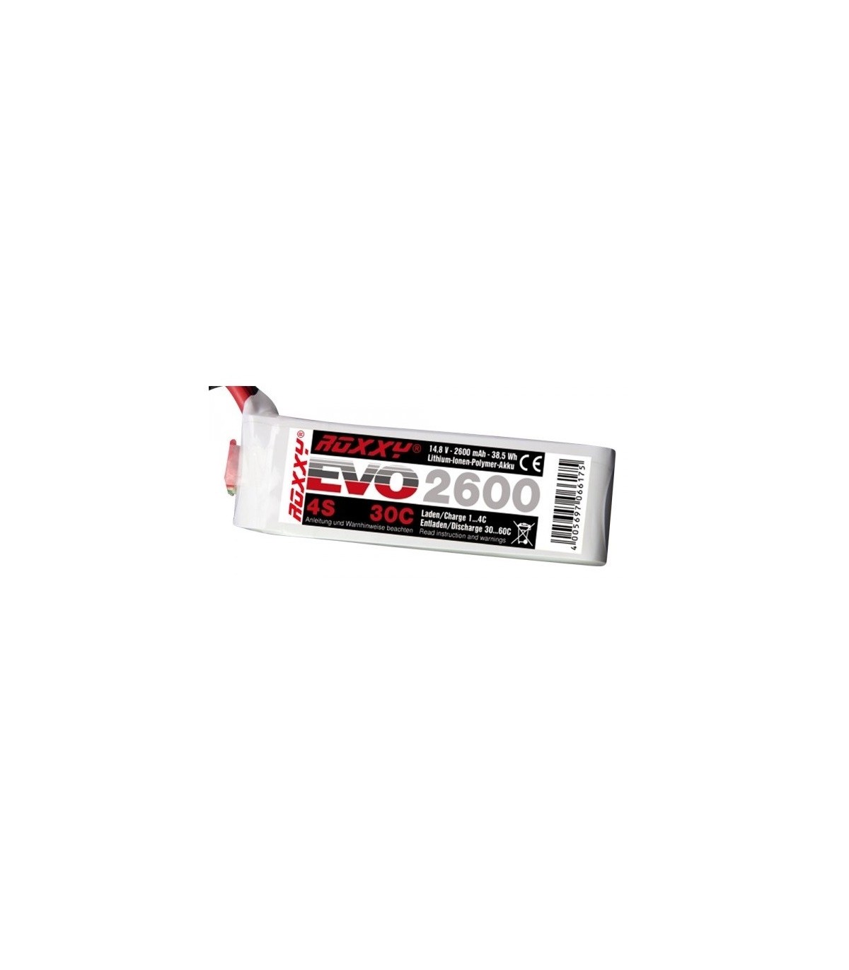 ROXY EVO 4S 2600mAh 40C Lipo Battery