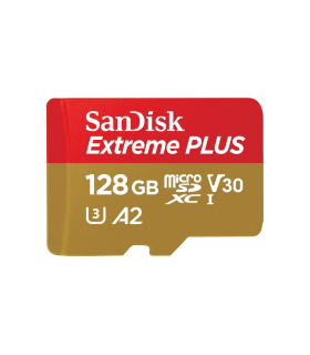Carte Micro SD Sandisk microSD EXT PLUS 128Go