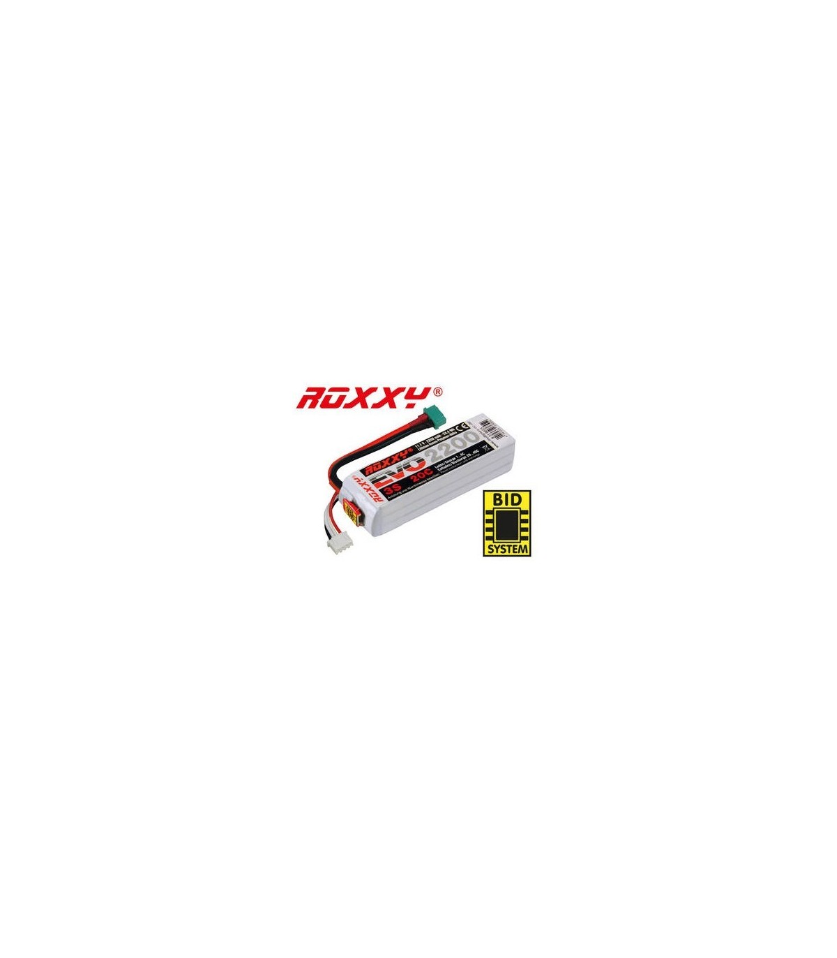 ROXY EVO 3S 2200mAh 20C Lipo Battery
