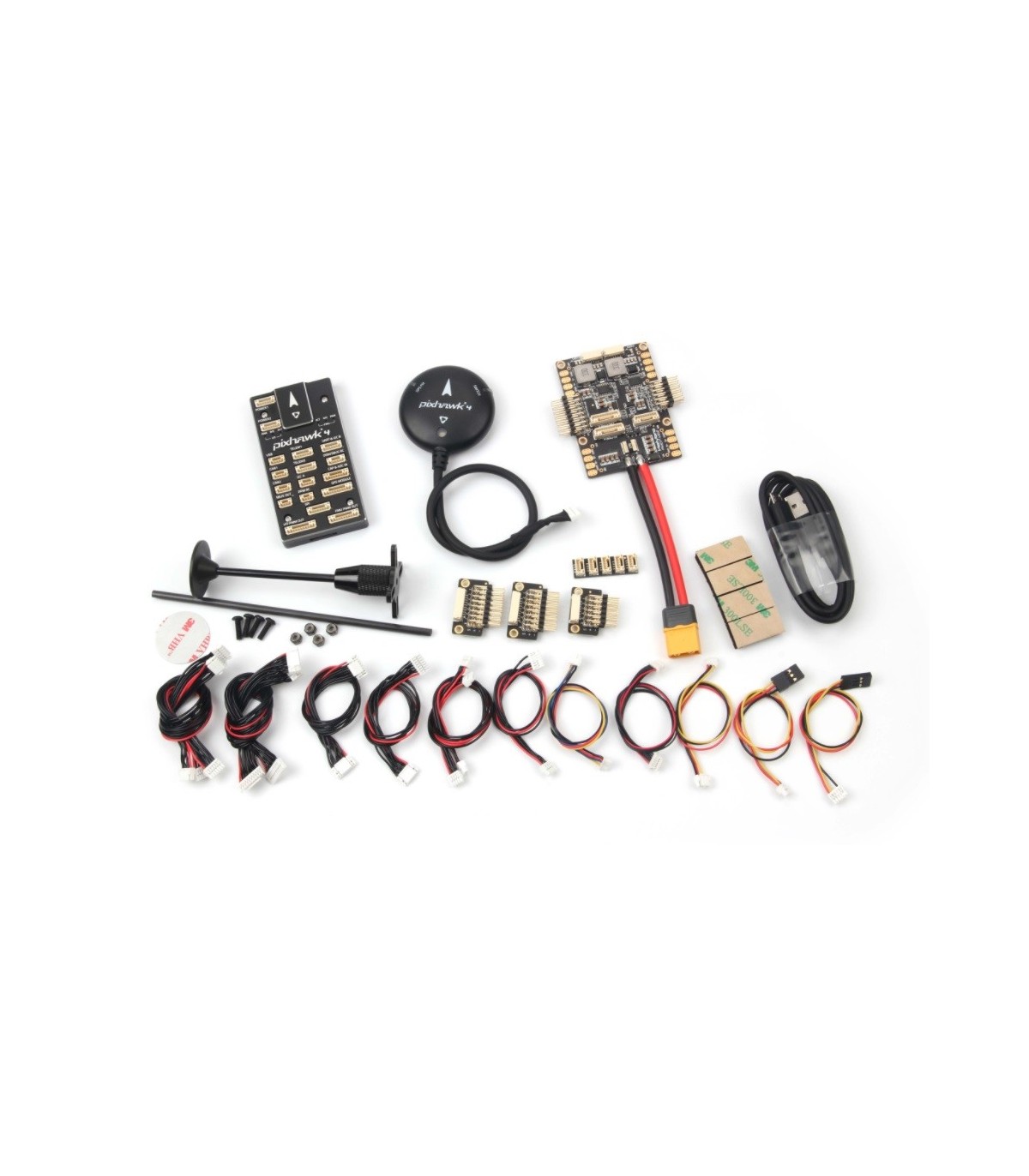 Controlador de vuelo Pixhawk4 (Aluminio) con GPS y PM07