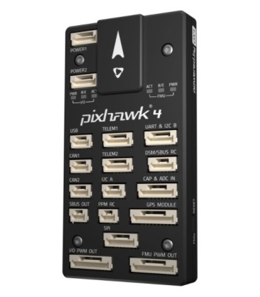 Pixhawk4 Controllore di volo (alluminio) con GPS e PM07