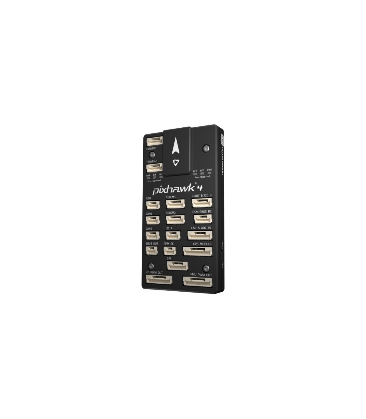 Controlador de voo Pixhawk4 (alumínio) com GPS e PM07