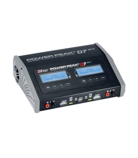 Chargeur Power Peak D7 2x200W 12/220V Multiplex