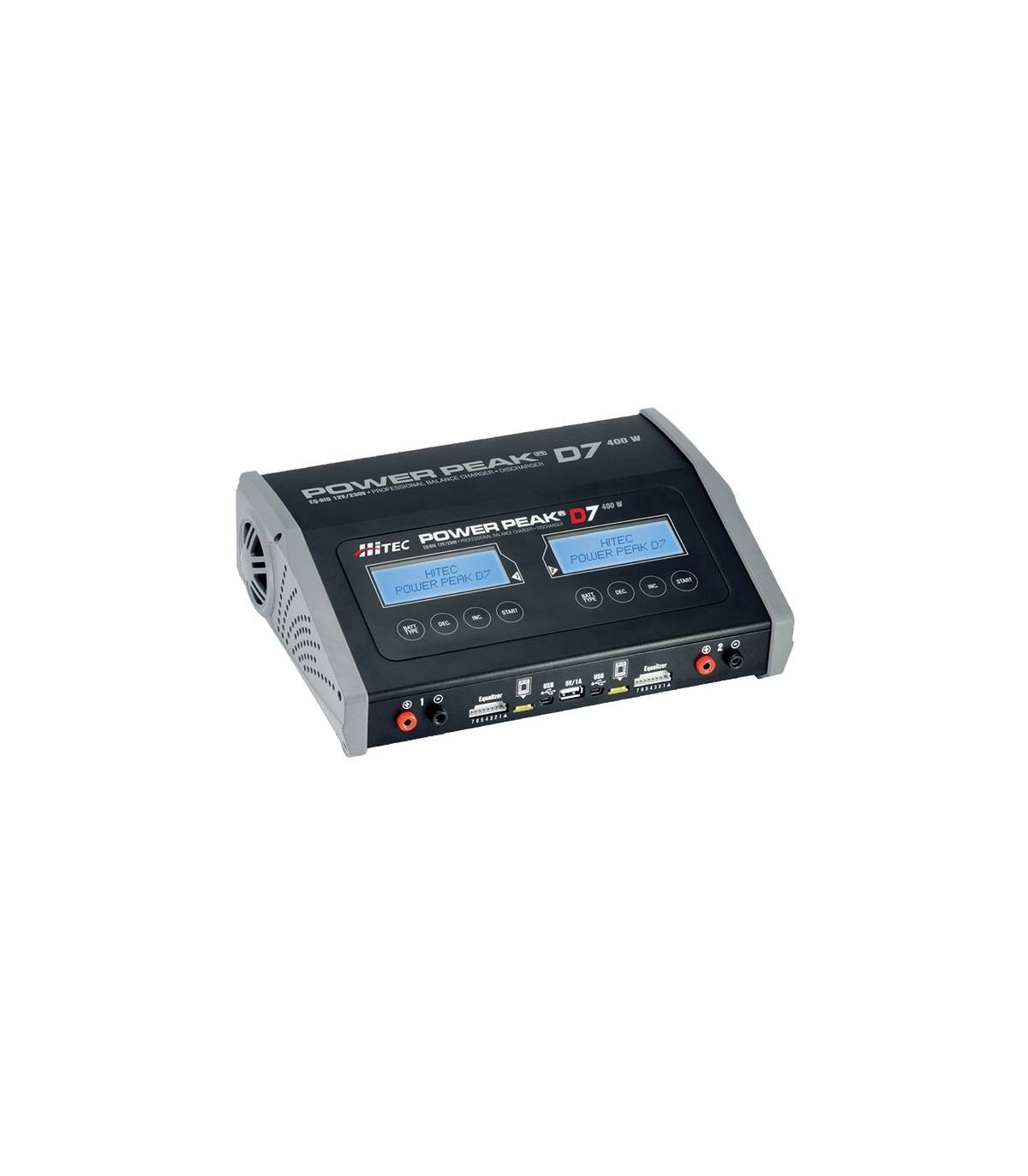 Chargeur Power Peak D7 EQ-BID 2x200W 12/220V Multiplex