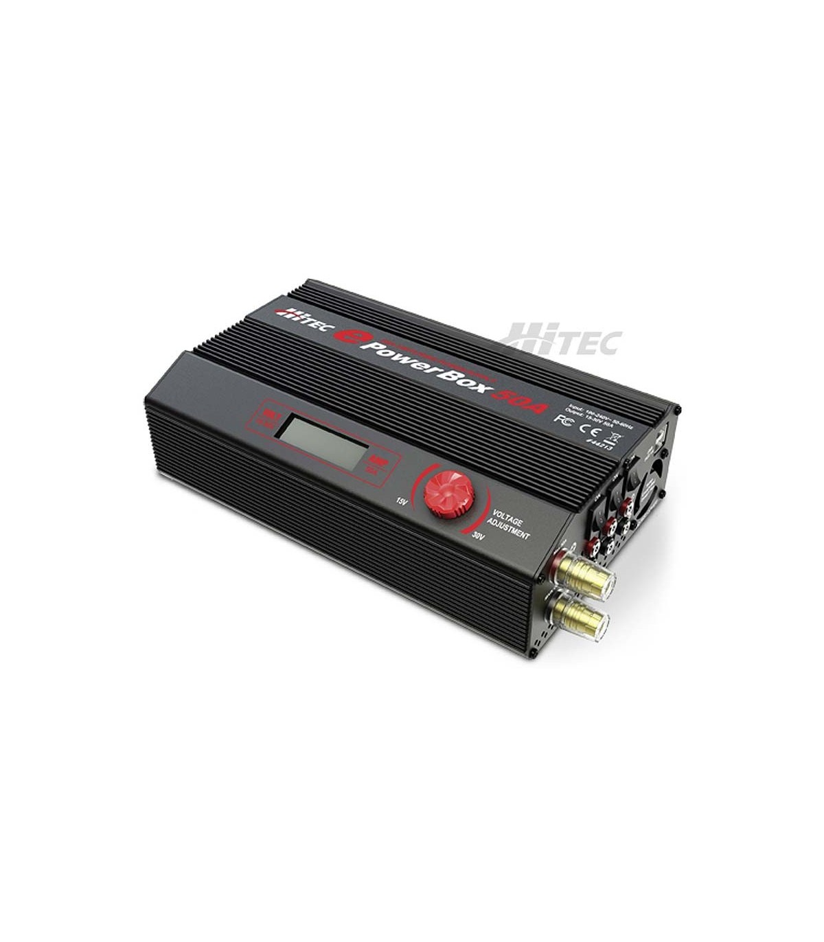 Alimentation stabilisée E-Powerbox 50A 12V-18V avec USB 5V Hitec (1200W)