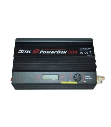 Stabilisierte Stromversorgung E-Powerbox 50A 12V-18V mit USB 5V Hitec (1200W)