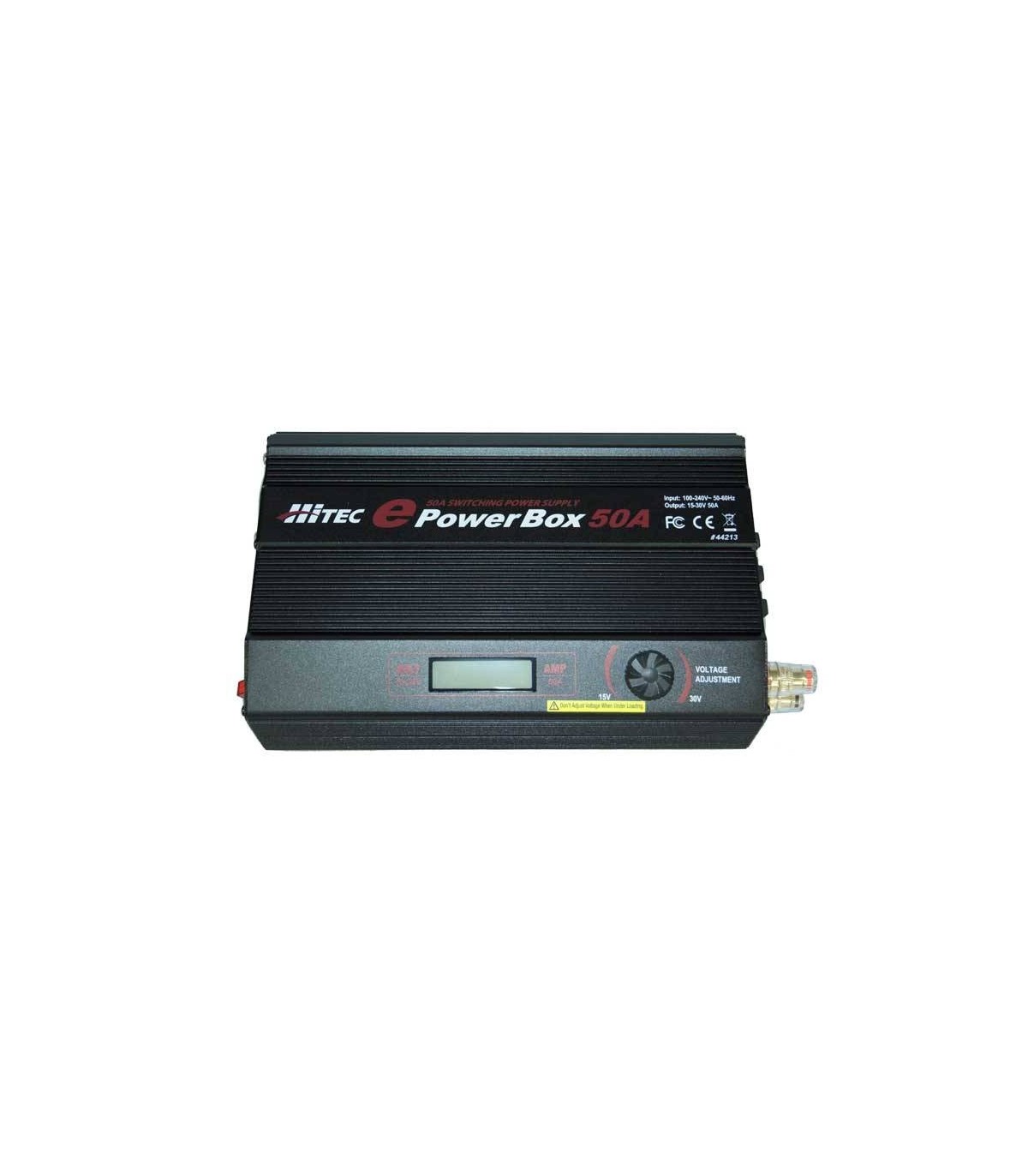 Alimentatore stabilizzato E-Powerbox 50A 12V-18V con USB 5V Hitec (1200W)
