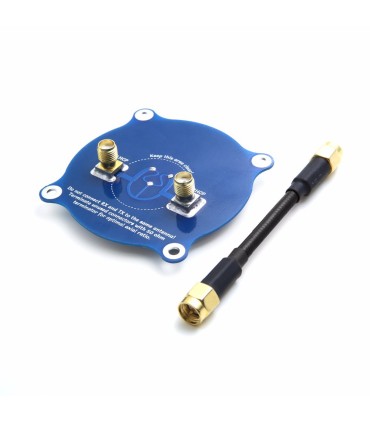 GEP-RC Triple feed patch antenna 5.8 GHz RHCP or LHCP