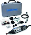 Dremel 4000 Outil Rotatif Multifonction 175W (Livré avec 4 Adaptations 65 Accessoires, Vitesse 5000-35000 tr/min)