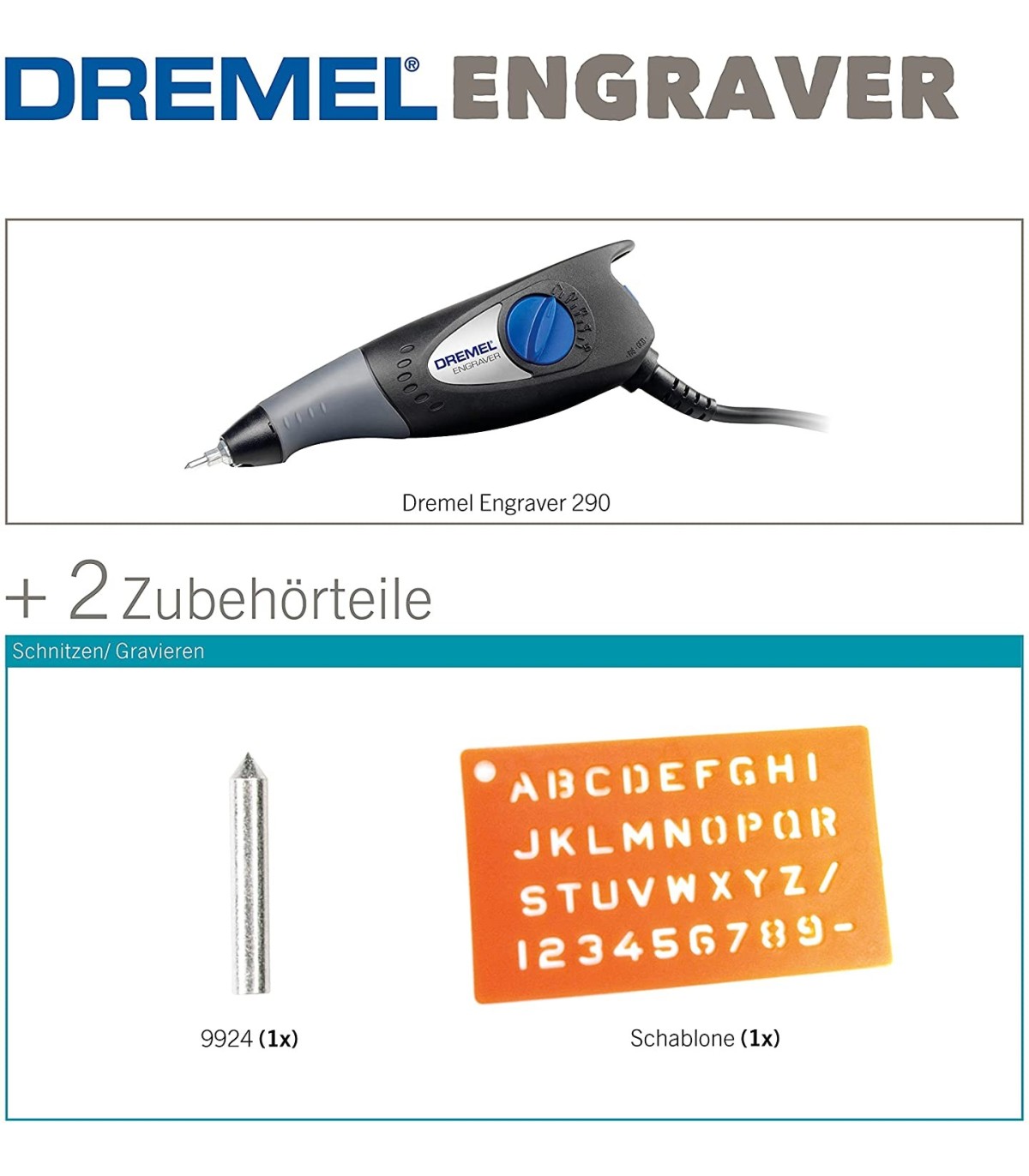 Herramienta de grabado para grabador Dremel