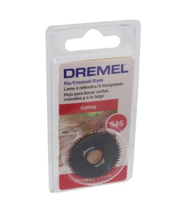 Hoja de sierra circular 31,8 mm DREMEL ® 546 Dremel 26150546JB Ø: 31,8 mm Número de dientes: 48