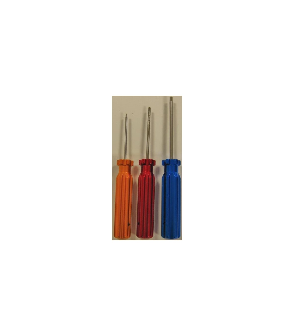 SET OF 3 SCREWDRIVERS 6 SIDES 1.5/2/2.5 MM