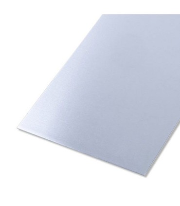 Duidelijk blad van ruw aluminium 0.8 mm 120mm x 1000mm