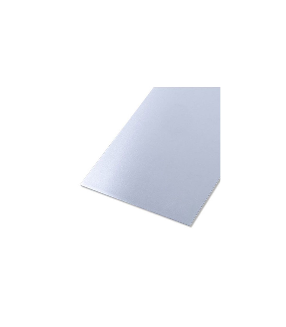 Duidelijk blad van ruw aluminium 0.8 mm 120mm x 1000mm