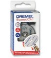 Dremel SC406 Starter Kit SpeedClic Accessori tra cui adattatore e 2 dischi da taglio in metallo 38mm