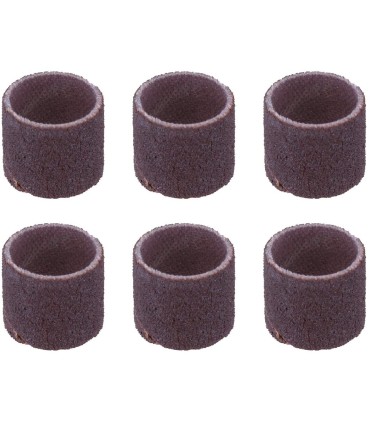 Dremel 432 Set of 6 Sanding Belts, Diameter 13mm, Grit 120, for Dremel Multi-purpose Tool