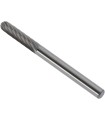 Fresa de carburo de tungsteno Dremel 9903 para metal y madera, Extremo redondo, Diámetro 3,2 mm para Herramienta multiusos