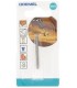 Dremel 9903 carburo di tungsteno fresa per metallo e legno, Estremità rotonda, Diametro 3.2 mm per Dremel Multi-purpose