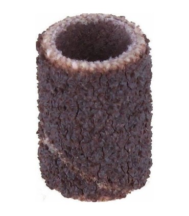 Dremel 431 Lot de 6 Bandes de Ponçage, Diamètre 6,4mm, Grain 60, pour Outil multiusage Dremel