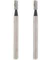 Dremel 194 Set Van 2 stalen Frezen, cilindrisch uiteinde, Ø 3,2 mm voor het snijden en graveren met multifunctioneel gereedschap